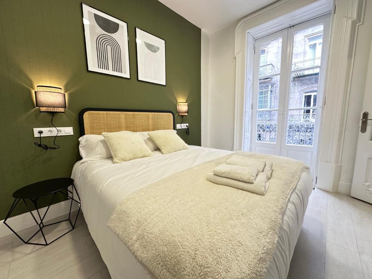Апартаменты Elegante Hogar En El Centro Виго Экстерьер фото